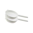 Kit 2 Peneiras Coador Cozinha Graos E Líquidos 12cm Tela Grossa E Reforçada Poliester