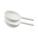 Kit 2 Peneiras Reforçada Coador Cozinha 16cm Tela Poliester