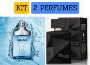 Kit 2 perfumes 1 Kaiak Natura + 1 Essencial Exclusivo Refrescante dia e noite Presente mais vendido