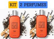 Kit 2 perfumes Egeo Spicy Vibe - Refrescante dia e noite - Presente mais vendido