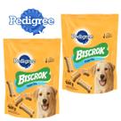 Kit 2 Petisco Biscoito Pedigree Biscrok Cães Filhotes 300g