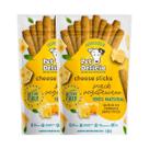 KIT 2 Petisco Pet Delícia Cães Cheese Sticks 120g