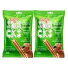 Kit 2 Petisco Quatree Snacks Sticks Sabor Menta para Cães Raças Médias e Grande 100g