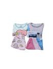 Kit 2 Pijama Curto Menina 4 Anos Alakazoo