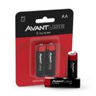Kit 2 Pilhas Alcalina Pequena AA 1.5v Cod: 408000017 Avant Use