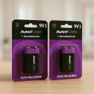 Kit 2 Pilhas Baterias Recarregável 9v Cod: 408430021-2 Avant Use