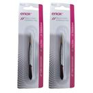 Kit 2 Pinça Design Sobrancelha Ponta Dourada Fina 701 - Enox Kit 2 Pinça Design Sobrancelha Ponta Dourada Fina 701 - Enox