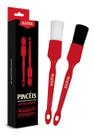 Kit 2 pinceis detalhamento motos - razux