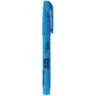 Kit 2 pincel marca texto ponta chanfrada azul jocar