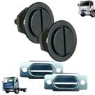 Kit 2 Pino Trava Capô + 2 Presilhas Capo Ford Cargo Até 2011