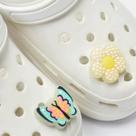 Kit 2 Pins LED para Babuche Brilha no Escuro Variados - - borboleta