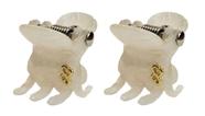 Kit 2 Piranhas Pequena Bianca Milano Madrepérola 05 149 FB
