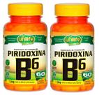 Kit 2 Piridoxina - Vitamina B6 - Unilife - 60 Cápsulas