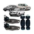 Kit 2 Pivôs e 2 Bieletas Renault Clio 1999 a 2015