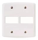 KIT 2 Placa 4x4 2p Branca Lux2 Tramontina KIT 2 Placa 4x4 2p Branca Lux2 Tramontina