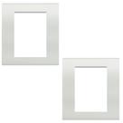 Kit 2 Placa 4x4 Living Light 3+3 Postos Pial LNA4826BIF