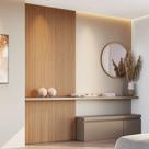Kit 2 Placas de Painel Ripado Tóquio 250cm X 58cm X 3,3mm (rende 2,9m²) Ecorevest