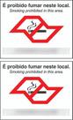 Kit 2 Placas Proibido Fumar Lei Nº13541 Não Fume 20x15cm Ps