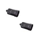 Kit 2 Plug 2P+T 20A-250V PB Fêmea Tmd2-3 Preto Margirius