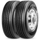 Kit 2 Pneu 275/80R22.5 Pirelli Itineris Steer 149/146M Liso