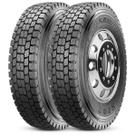 Kit 2 Pneu Aro 22.5 295/80R22.5 Sailun S702 152/148M 16PR