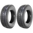 Kit 2 Pneus 275/80R22.5 Liso Misto 18 Lonas 149/146K MA40A Linglong