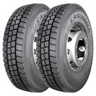 KIT 2 Pneus Casumina BS667H 10.00-20 Aro 20 146/143L TT 18 Lonas Borrachudo
