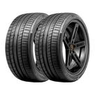 Kit 2 Pneus Continental Aro 19 255/50R19 ContiSportContact 5 Run Flat 107W SSR
