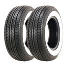 Kit 2 Pneus Nankang 225/70R15 Passion CW-20 8PR 112/110N Faixa Branca