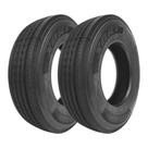 Kit 2 Pneus XBRI Aro 22,5 275/80R22,5 Ecoway B1 18 Lonas 149/146M Liso