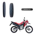 Kit 2 Pneus XTZ XRE XT 120/80-18 + 90/90-21 + Brlnde
