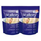 Kit 2 Pó Descolorante Ametista Profissional Violeta 9 Tons Efeito Rápido Maxilluring Pouch 300g