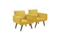 Kit 2 Poltronas 1 Lugar Anabelle Unidecor Kit 2 Poltronas 1 Lugar Anabelle Unidecor