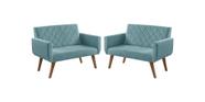 Kit 2 Poltronas 2 Lugares Anabelle Unidecor
