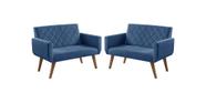 Kit 2 Poltronas 2 Lugares Anabelle Unidecor