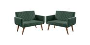 Kit 2 Poltronas 2 Lugares Anabelle Unidecor