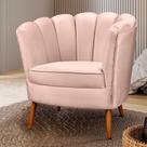 Kit 2 Poltronas Decorativa Ariel Petala com Pés de Madeira Star Confort