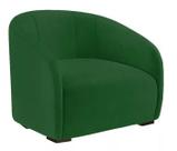 Kit 2 Poltronas Decorativa Julia Suede Verde - LM DECOR