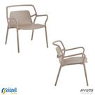 Kit 2 Poltronas Outdoor Enjoy UV Empilhável Várias Cores - Rivatti Kit 2 Poltronas Outdoor Enjoy UV Empilhável Várias Cores - Rivatti