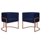 Kit 2 Poltronas Reforçadas Decorativa Sala Nayara Base Ferro Bronze Suede Kit 2 Poltronas Reforçadas Decorativa Sala Nayara Base Ferro Bronze Suede
