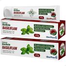 Kit 2 Pomadas De Basilicão 27g Basiliflam Furúnculo e Foliculite Inflamação Basilicum - Uberpharma Kit 2 Pomadas De Basilicão 27g Basiliflam Furúnculo e Foliculite Inflamação Basilicum - Uberpharma