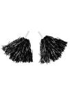 Kit 2 Pompom Metalizado Festa Carnaval Decoração Folia Feliz