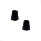 Kit 2 Ponteira Sapata Borracha Pé de Muletas/Bengalas 1,27cm 1/2 Polegada