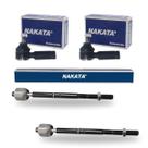 Kit 2 Ponteira Terminal Direção + 2 Barra Axial Celta Prisma Classic Corsa Pickup Hidráulico Nakata Kit 2 Ponteira Terminal Direção + 2 Barra Axial Celta Prisma Classic Corsa Pickup Hidráulico Nakata
