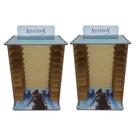 Kit 2 Porta 11 Jogos Físico Ac 22x16,3x29,4 Mdf Madeira Adesivada