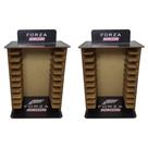 Kit 2 Porta 11 Jogos Físico Fh 22x16,3x29,4 Mdf Madeira Adesivada