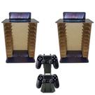 Kit 2 Porta 11 Jogos Físico Game Nfs + Suporte Controle 22x16,3x29,4 Mdf Madeira Adesivada