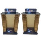 Kit 2 Porta 11 Jogos Físico Sf 22x16,3x29,4 Mdf Madeira Adesivada
