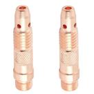 Kit 2 Porta Pinça / Corpo Fixador Difusor Da Pinça Tig 2,4mm - 10N32 Kit 2 Porta Pinça / Corpo Fixador Difusor Da Pinça Tig 2,4mm - 10N32