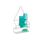 Kit 2 Porta Shampoo Holder Pop Cromado 42X25Cm - Arthi
